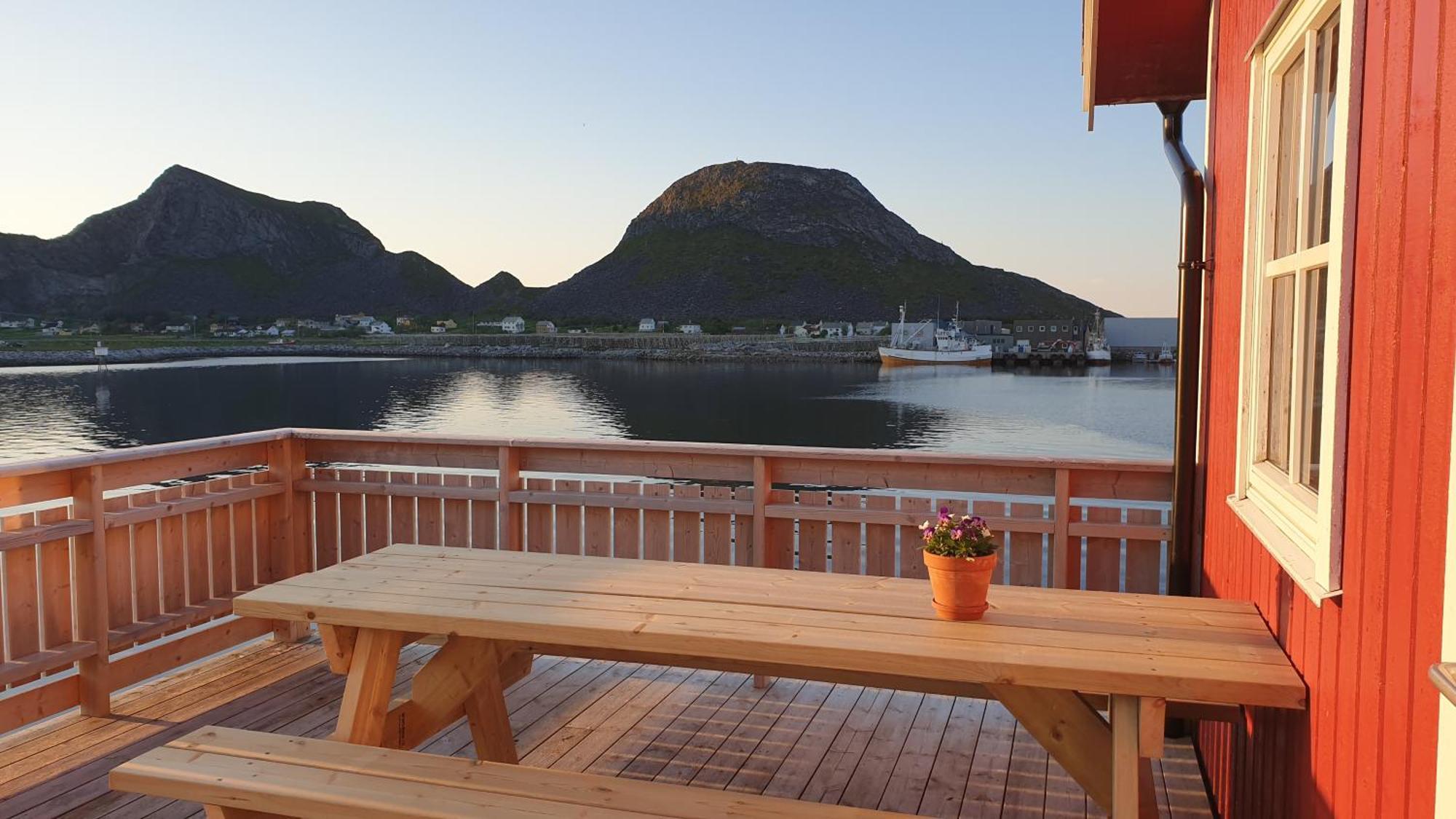 Apartamento Bensvik Brygge Vaeroy Exterior foto