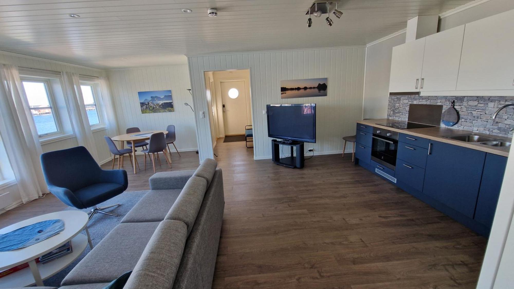 Apartamento Bensvik Brygge Vaeroy Exterior foto