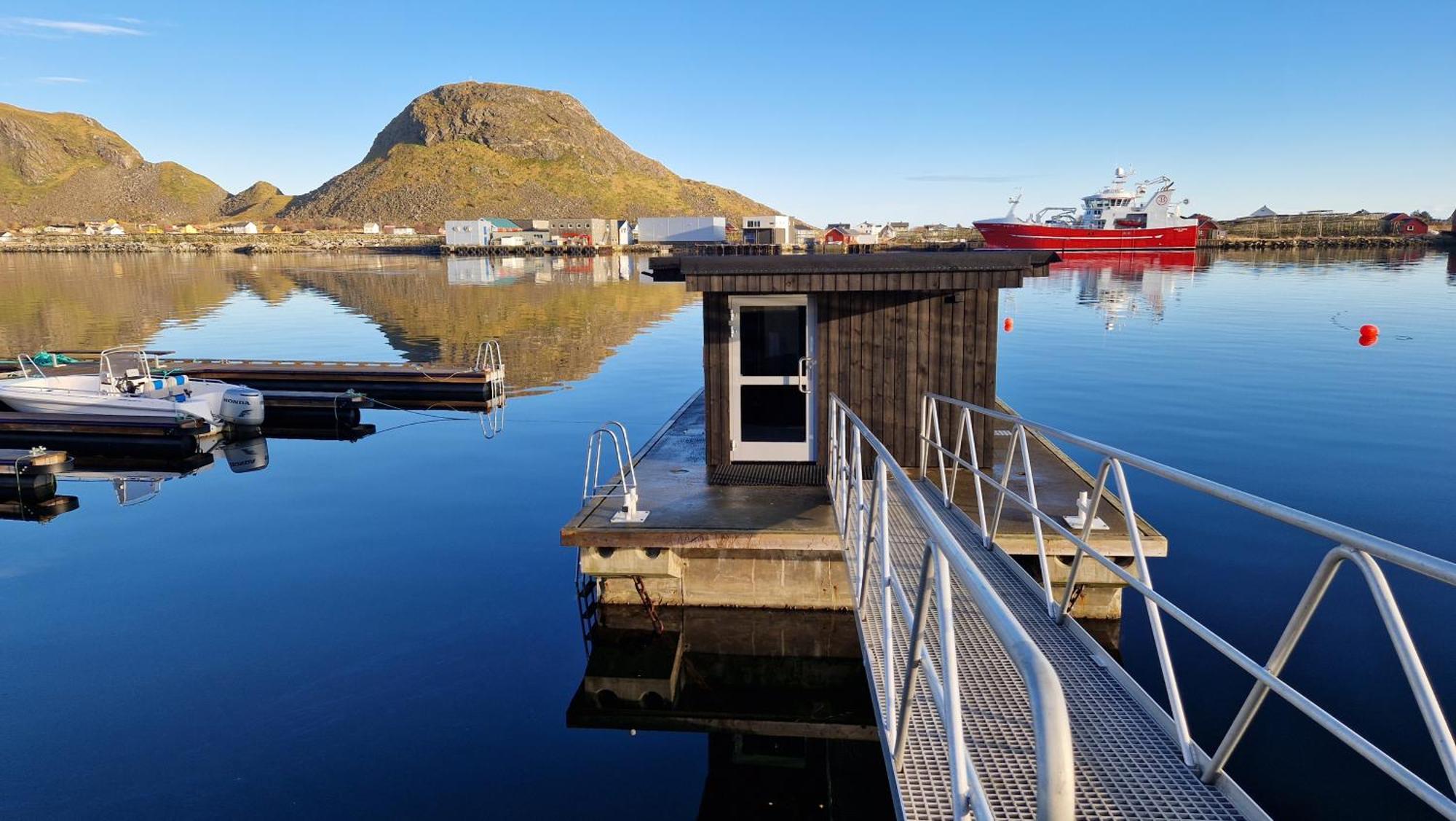 Apartamento Bensvik Brygge Vaeroy Exterior foto